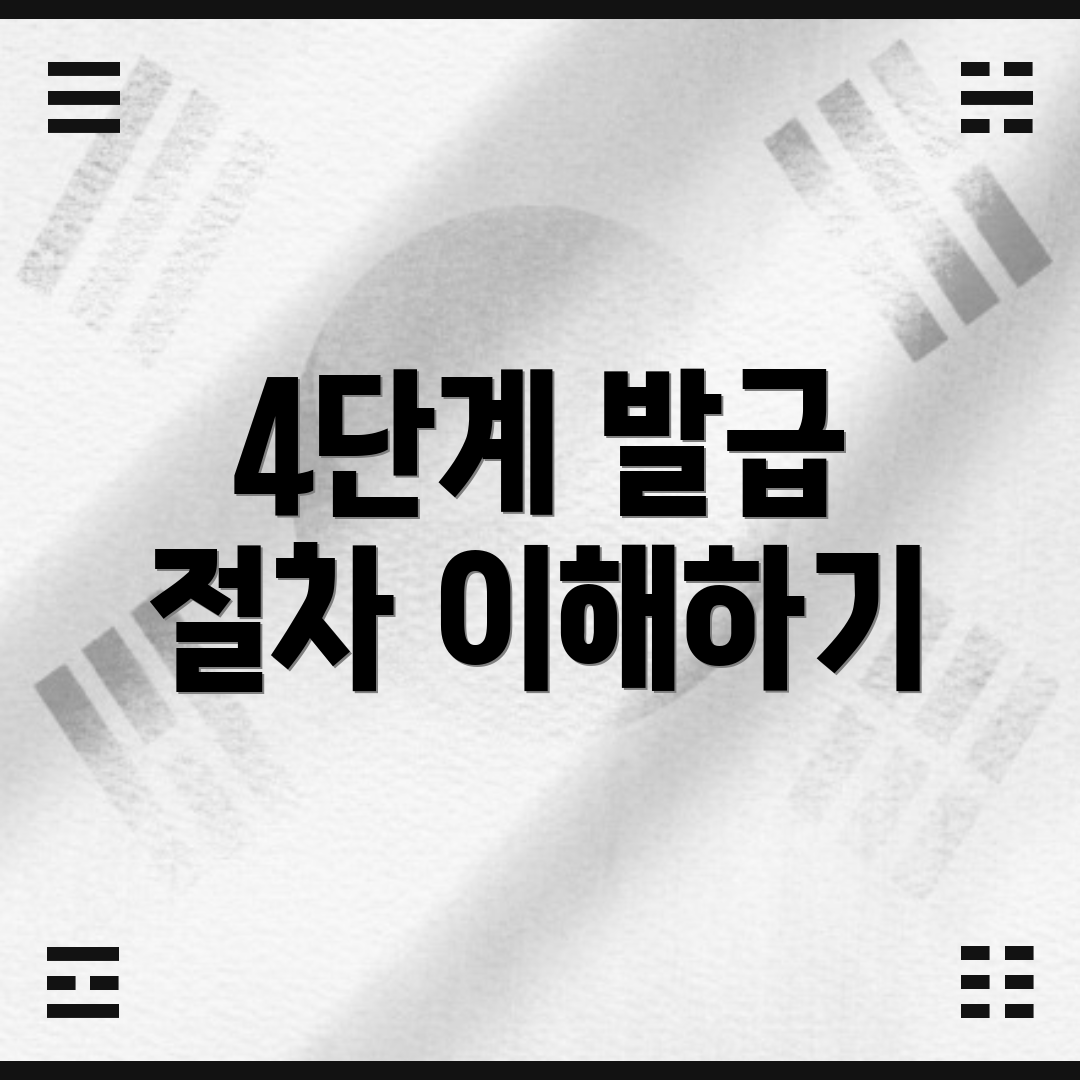 4단계 발급 절차 이해하기